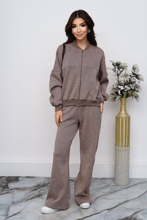 Женский спортивный костюм теплый варенка