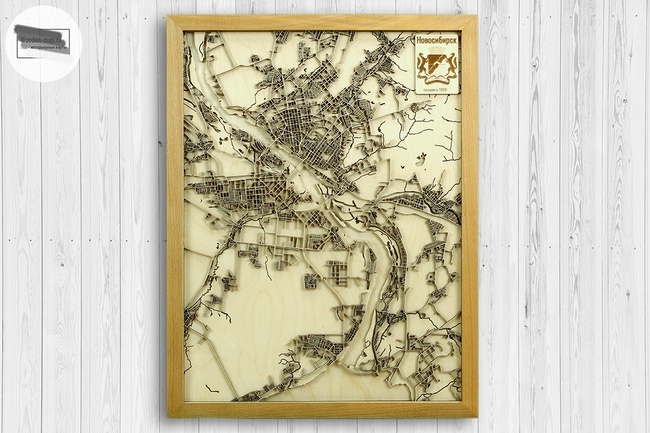 Novosibirsk Haritası