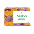 Nisha Soaps for Bath 100g Saffron & Sandal, Enriched with Natural Ingredients, Grade 1 Soaps, Ideal for All Skin Types