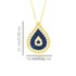 Even & Pétra 14 Ayar Altın Taşlı Damla Nazar Kolye