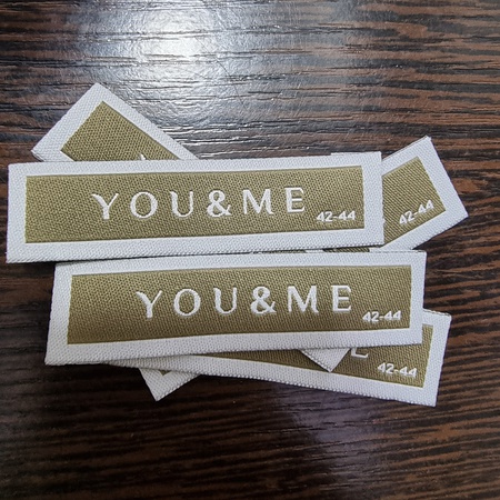 Custom labels, tags for clothes with your logo