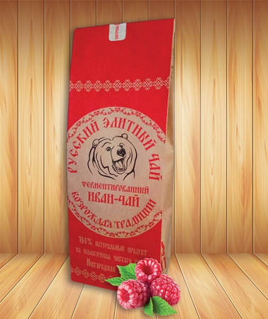 Ivan fermented whole leaf tea with raspberries