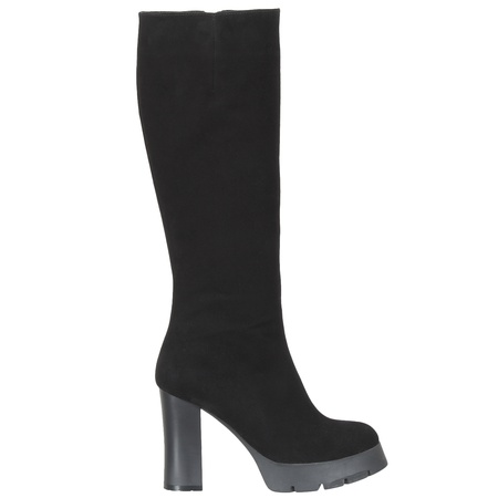 Kadın botları, doğal süet<G2501>