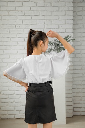 Школьная подростковая блузка