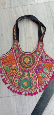 Пэчворк ручной работы богемная винтажная сумка Banjara Tribal Bag Винтажная переработанная сумка через плечо