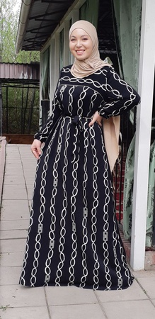 Платья- трапеция  на кокетке с кантиком