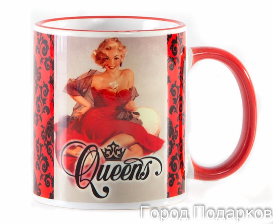 КРУЖКА ПОДАРОЧНАЯ КОРОЛЕВЫ
