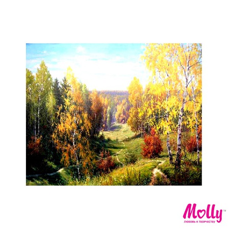 Картина по номерам Прищепа. Бабье лето