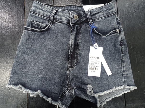 Женские шорты джинсовые