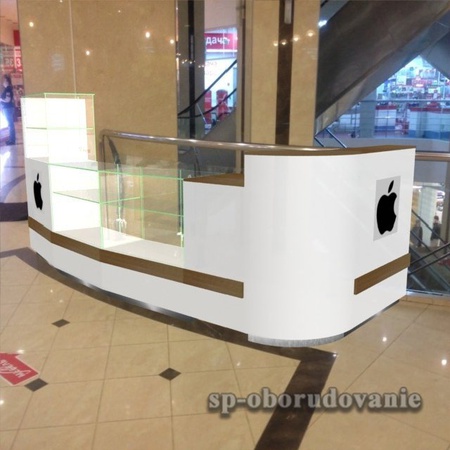 Павильон пристенный из лдсп стекла и пластика