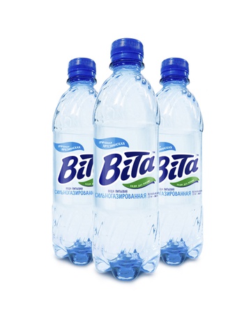 Вода питьевая сильногазированная "ВІТА" 0,5 литра
