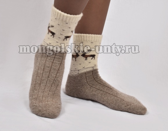 Носки из верблюжьей шерсти