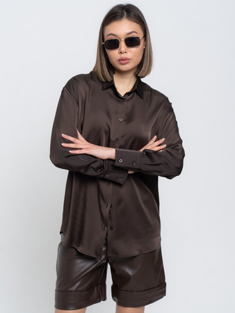 Рубашка женская из шелка