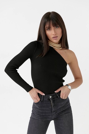 Кофта на одно плечо