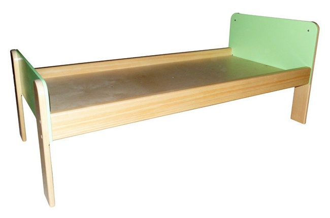 没有地板的儿童床