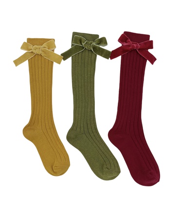 Детские носки ниже колена