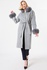 Cashmere Coat Collar Sleeve Fox Fur - Regular Fit