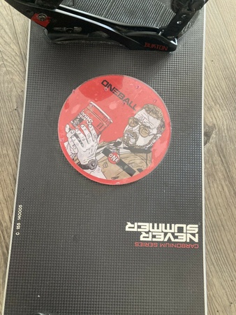 Never Summer Cobra Carbonium Series Kartellbindungen 155 cm BEST