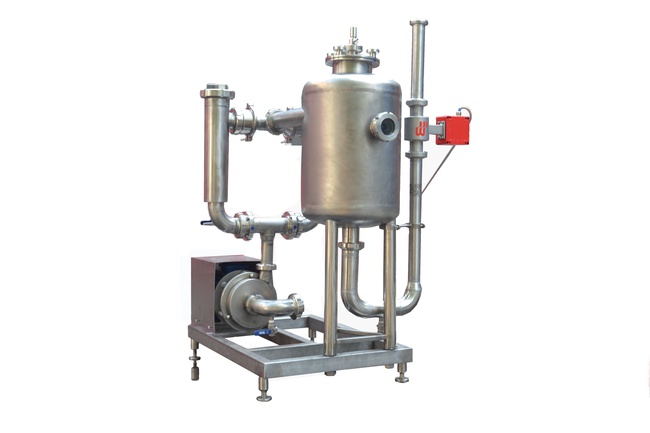 Milk acceptance and metering unit APS group