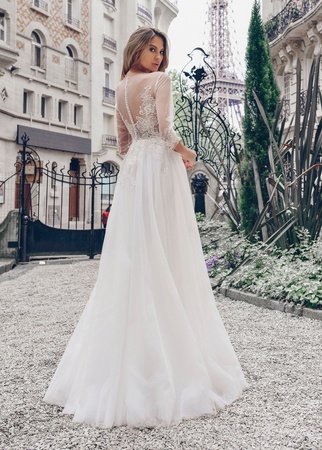 Anastasia<br>Шифоновое свадебное платье Anna RosyBrown