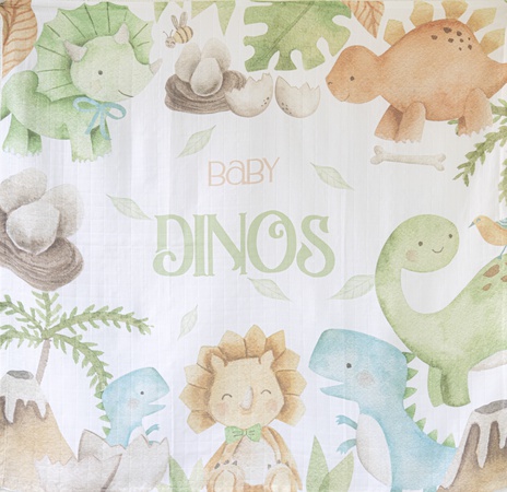 % 100 Organik Pamuklu Müslin Kundak GOTS Sertifikalı