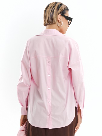 Женская рубашка оверсайз. Топ 2024 - 0724