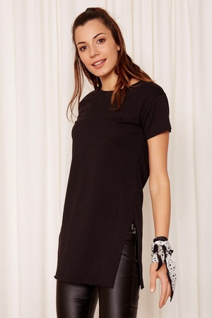 Kurzarm-T-Shirt mit Rundhalsausschnitt