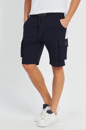 Kargo cepli erkek şort