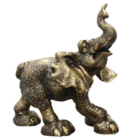 Статуэтка Слон мультяшный смотрит вверх