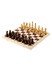 Шахматы турнирные лакированные в комплекте с доской