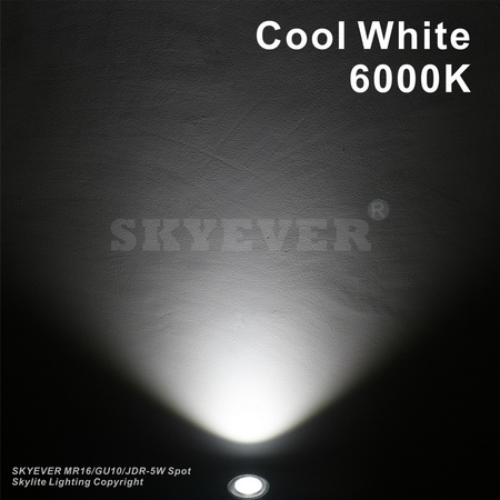 Cam LED GU10/JDR Spot Lamba Bardağı COB 5W Kısılabilir