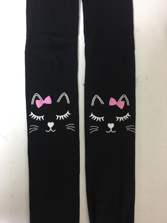 Çocuk desenli külotlu çorap