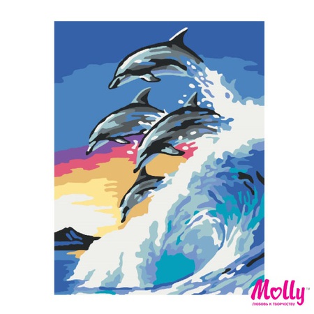 Numaraya göre boya Bir sürü yunus