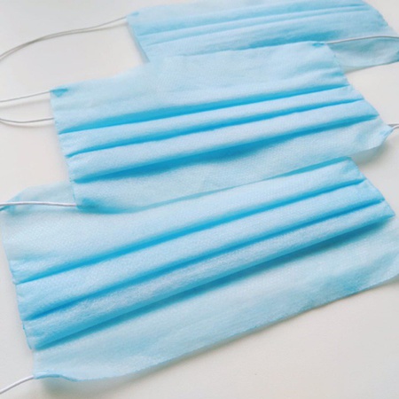 tek kullanımlık steril olmayan maskenin üretimi için yarı mamul ürün