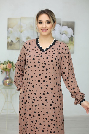 Платье трапеция  "зигзаг"