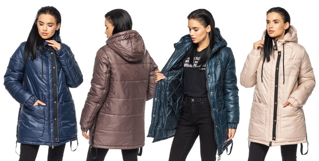 Kadın kış ceketi &quot;Angeli&quot; uzatıldı