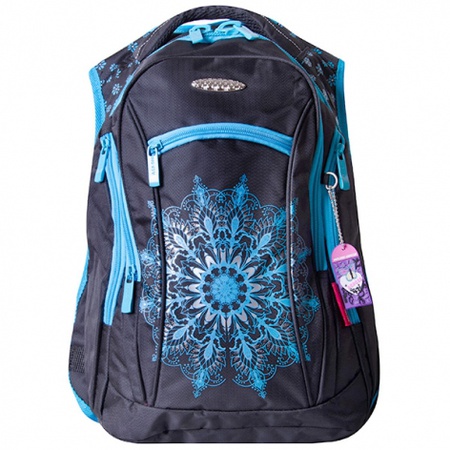 Рюкзак G15-5 Цвет: черно-бирюзовый