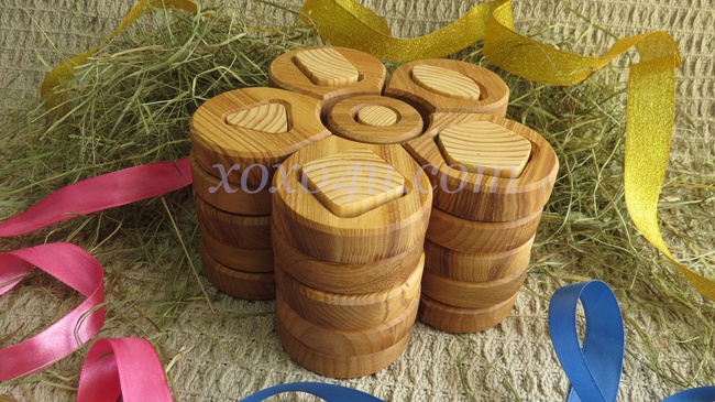 Пирамидка – сортер “Ромашка”