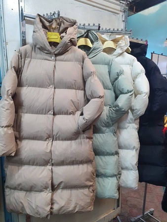 Курточки длинные одеяло