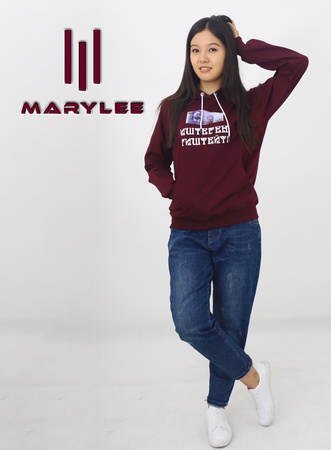 Женские трикотажные худи на оптом