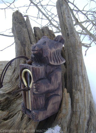 Варган+футляр "Мишка-музыкант"