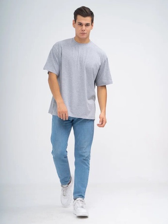 Erkek Tişört 101 Açık Gri