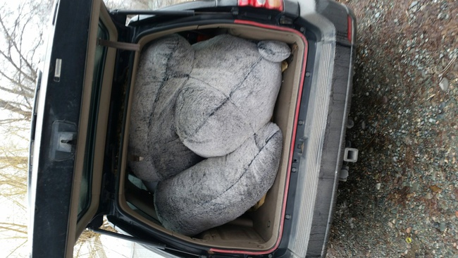 Большой плюшевый мишка 4м.