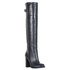 Damenstiefel aus echtem Leder<G810>