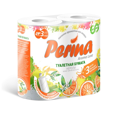 Tuvalet kağıdı PERINA Aroma Luxe Neroli 3 kat 4 adet / paket