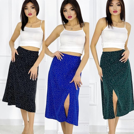 Юбка с разрезом