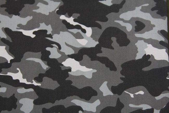 Ткань оксфорд серый город