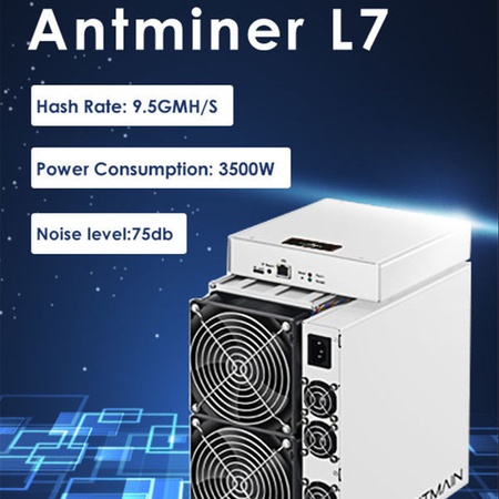 NEW Bitmain Antminer L7 (9.5 Gh) + PSU - Free shipping WORLDWIDE DELIVERY