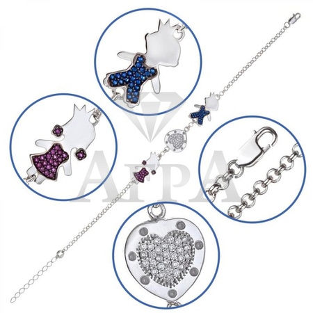 90201-20 Браслет (Ag 925)