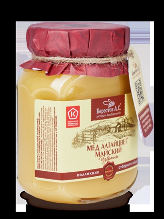 Берестов А.С. / Мед натуральный Алтайцвет "Майский", коллекция Избранное